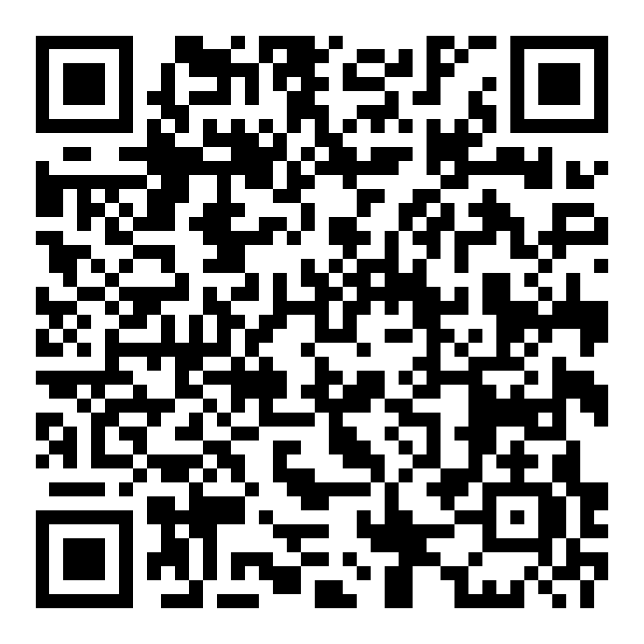 QR code for online registration